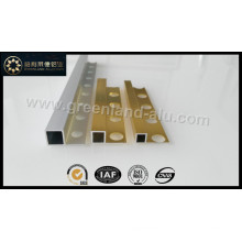 Aluminum Box Tile Edge Trim Profile (Silver Gold Anodized)